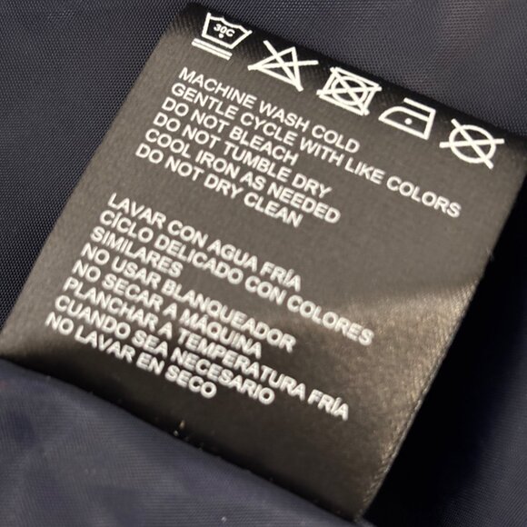 Weatherproof Navy Blue Lightweight Winter Jacket with Removable Hood Size XL - Picture 9 of 13